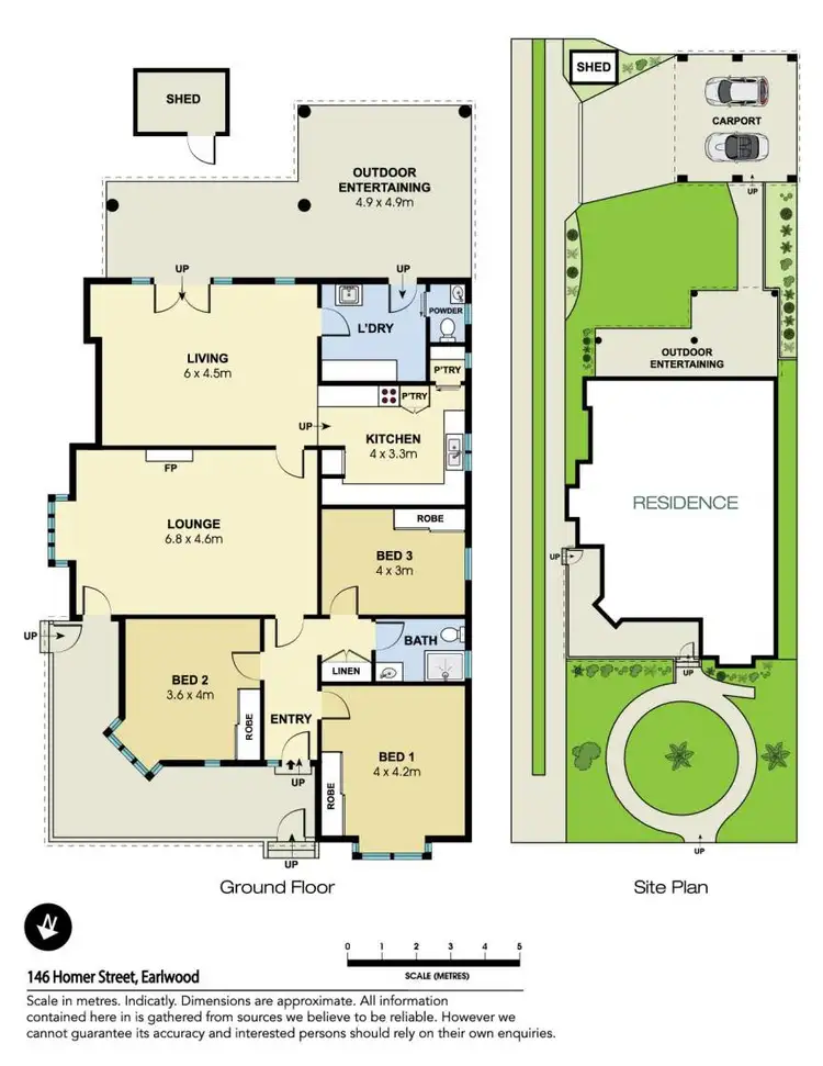 Floorplan of Homely house listing, 146 Homer Street, Earlwood NSW 2206