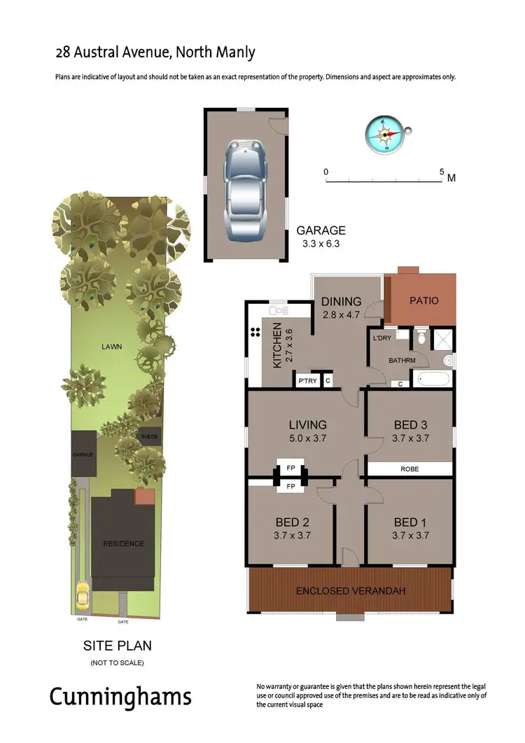 Floorplan of Homely house listing, 28 Austral Avenue, North Manly NSW 2100