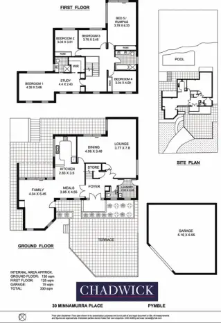 Floorplan of Homely house listing, 30 Minnamurra Place, Pymble NSW 2073