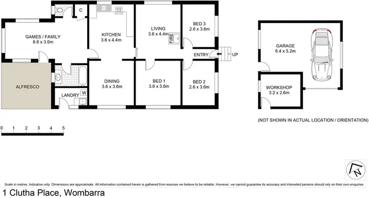 Floorplan of Homely house listing, 1 Clutha Place, Wombarra NSW 2515