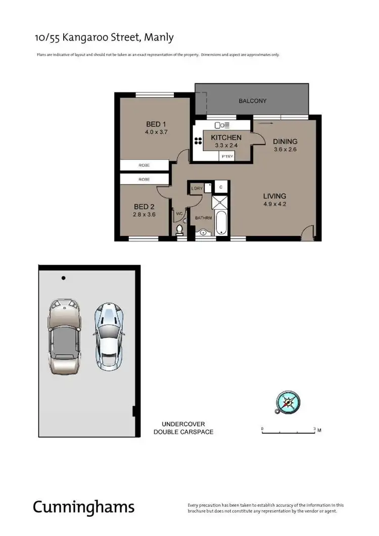 Floorplan of Homely apartment listing, 10/55 Kangaroo Street, Manly NSW 2095