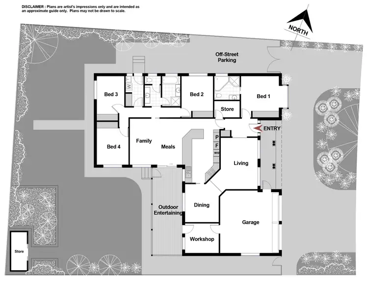 Floorplan of Homely house listing, 5 Gudgenby Close, Palmerston ACT 2913