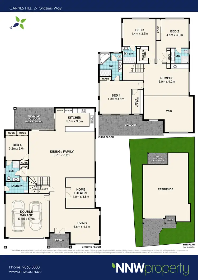 Floorplan of Homely house listing, 27 Graziers Way, Carnes Hill NSW 2171