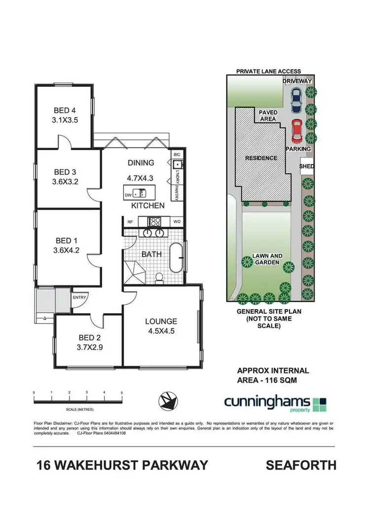 Floorplan of Homely house listing, 16 Wakehurst Parkway, Seaforth NSW 2092