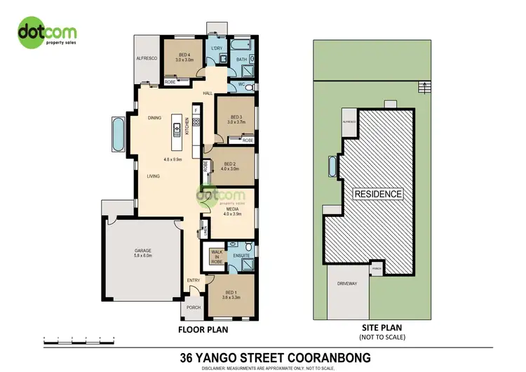 Floorplan of Homely house listing, 36 Yango Street, Cooranbong NSW 2265