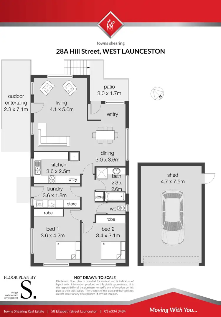 Floorplan of Homely house listing, 28a Hill Street, West Launceston TAS 7250