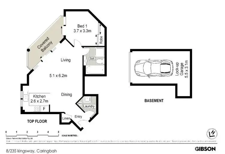 Floorplan of Homely apartment listing, 8/235 Kingsway, Caringbah NSW 2229