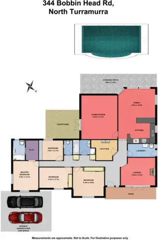 Floorplan of Homely house listing, 344 Bobbin Head Road, Turramurra NSW 2074