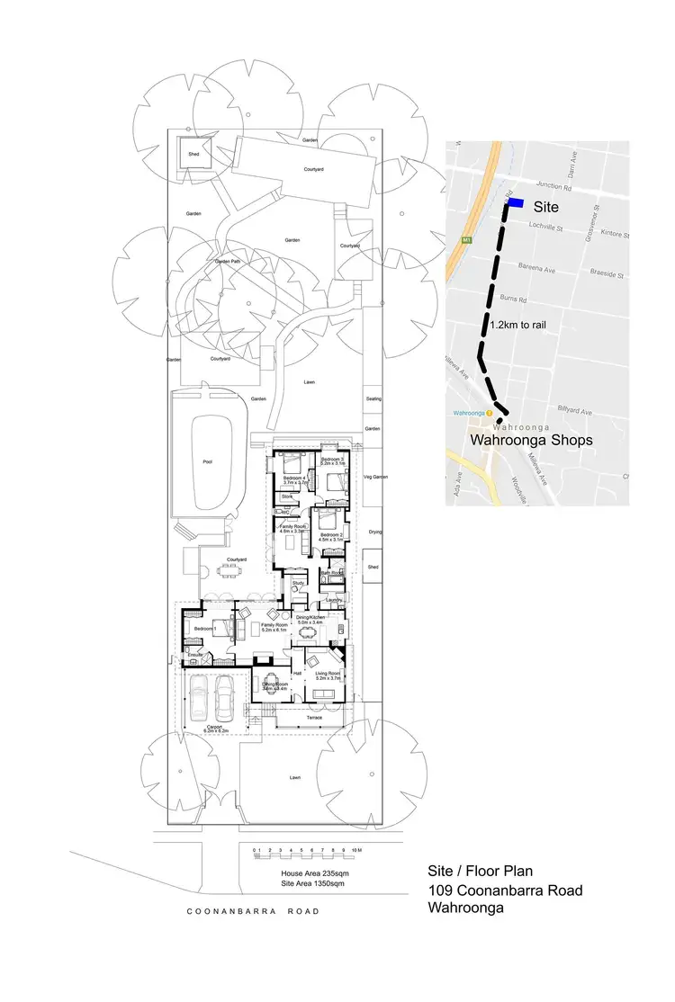 Floorplan of Homely house listing, 109 Coonanbarra Road, Wahroonga NSW 2076