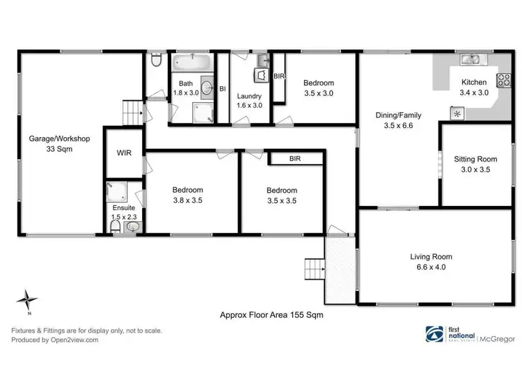 Floorplan of Homely house listing, 2 Murphy Court, Granton TAS 7030