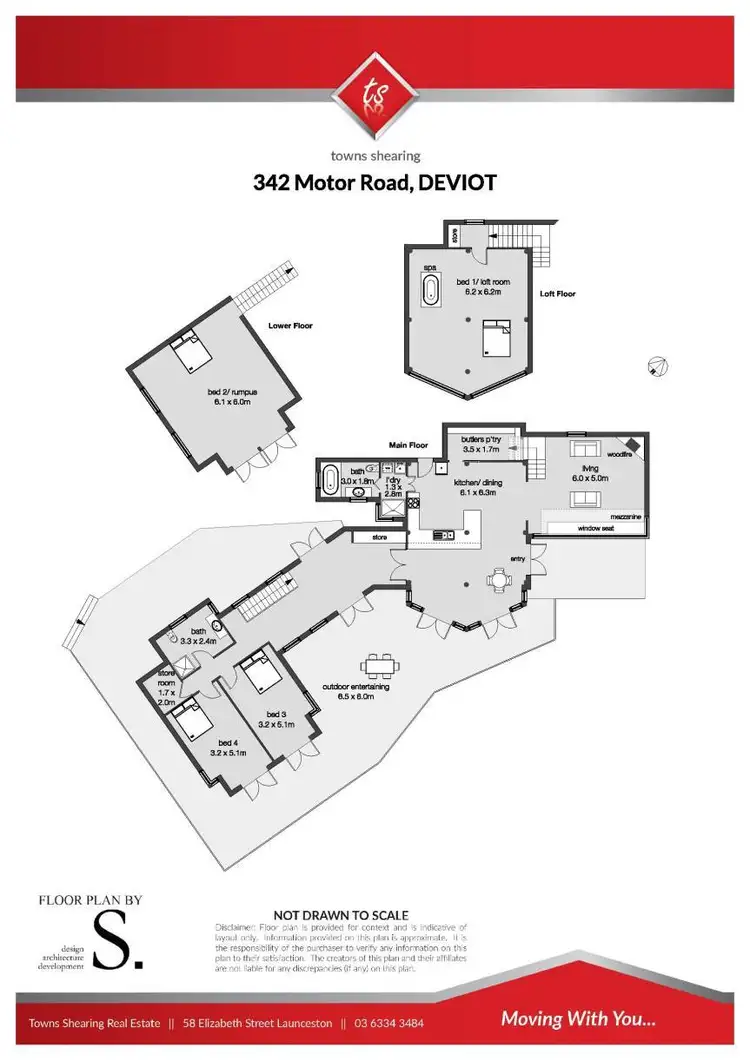 Floorplan of Homely house listing, 342 Motor Road, Deviot TAS 7275