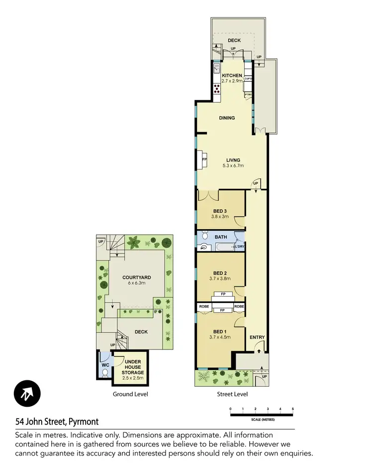 Floorplan of Homely house listing, 54 John Street, Pyrmont NSW 2009