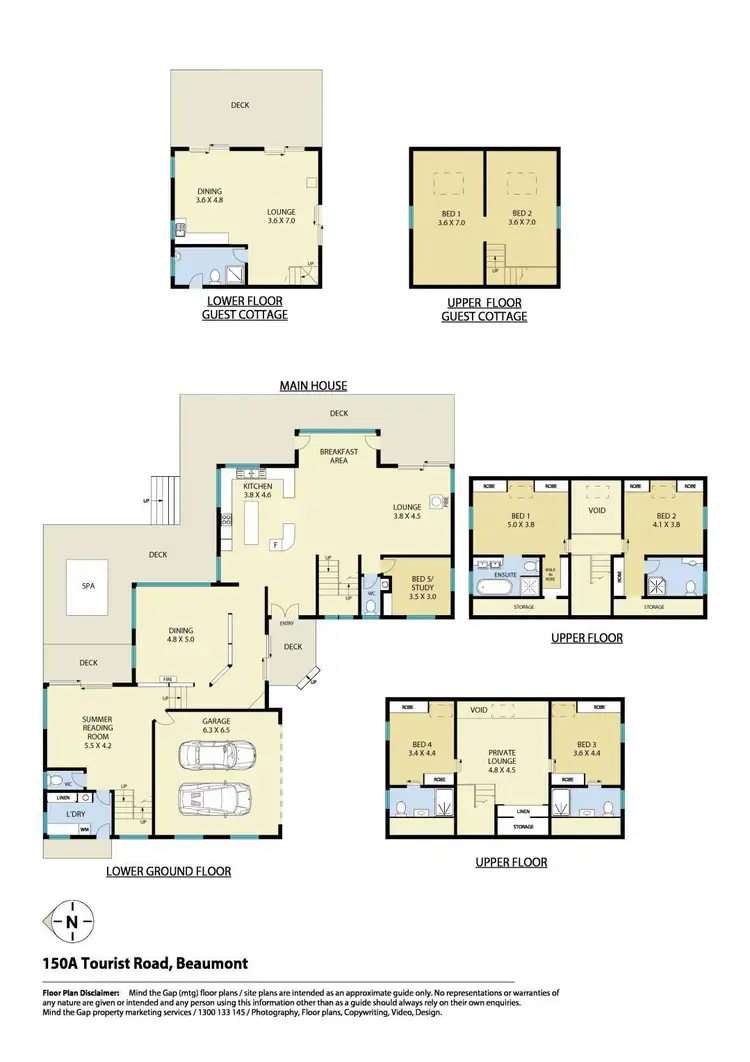 Floorplan of Homely house listing, 150A Tourist Road, Beaumont NSW 2577
