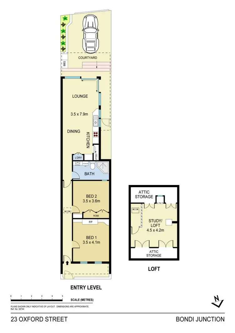 Floorplan of Homely house listing, 23 Oxford Street, Bondi Junction NSW 2022