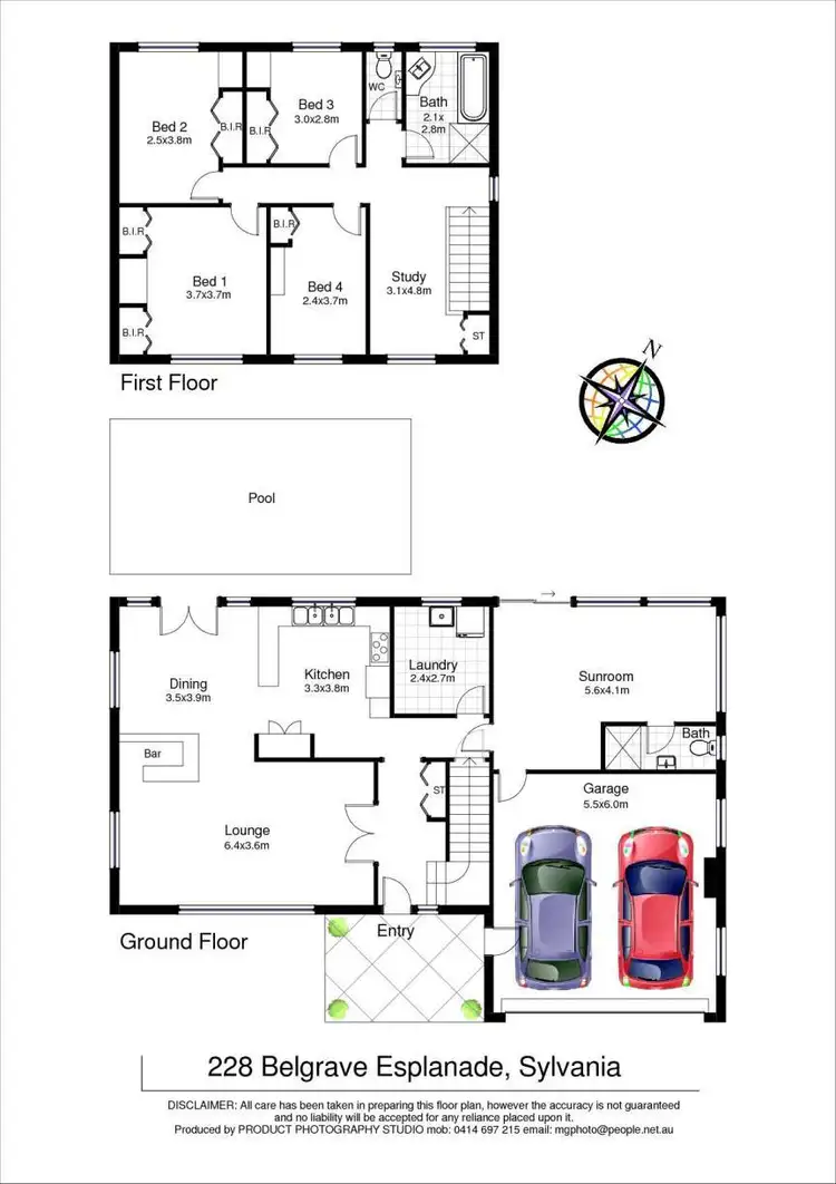Floorplan of Homely house listing, 228 Belgrave Esplanade, Sylvania Waters NSW 2224