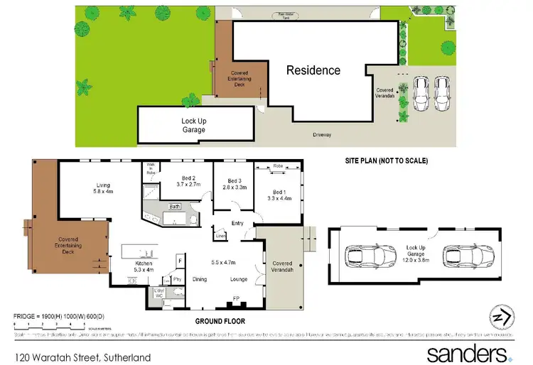 Floorplan of Homely house listing, 120 Waratah Street, Sutherland NSW 2232