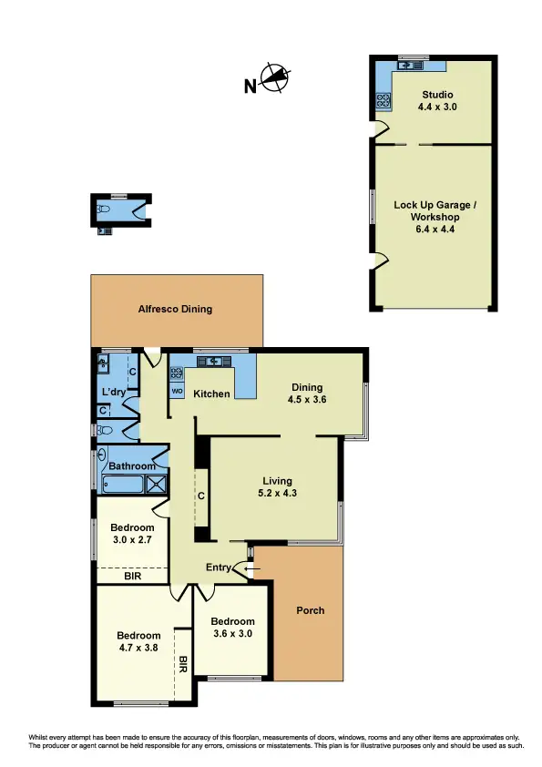 Floorplan of Homely house listing, 34 Holt Street, Ardeer VIC 3022