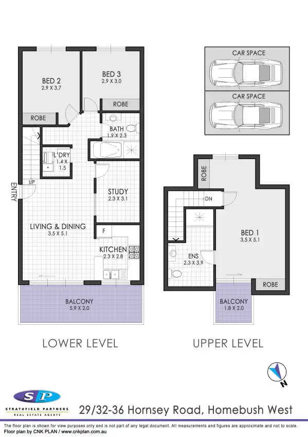 Floorplan of Homely apartment listing, 29/32 Hornsey Road, Homebush West NSW 2140