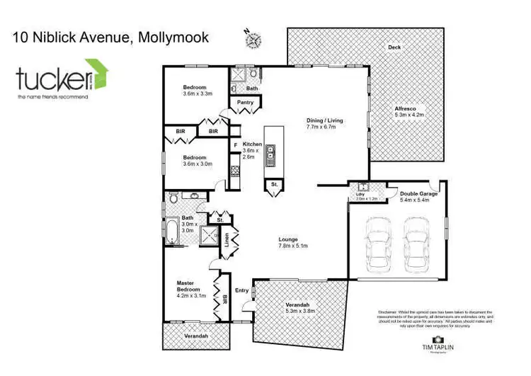 Floorplan of Homely house listing, 10 Niblick Avenue, Mollymook NSW 2539