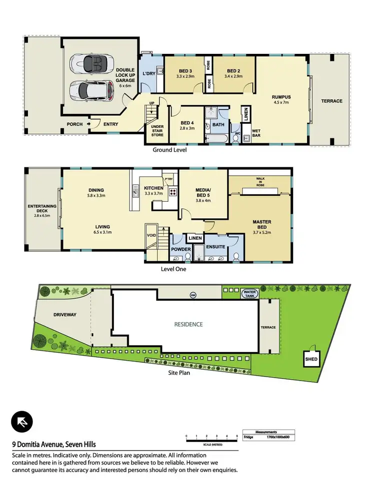 Floorplan of Homely house listing, 9 Domitia Avenue, Seven Hills QLD 4170