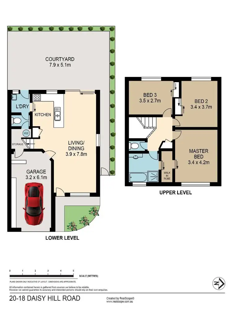 Floorplan of Homely townhouse listing, 20/18 Daisy Hill Road, Daisy Hill QLD 4127