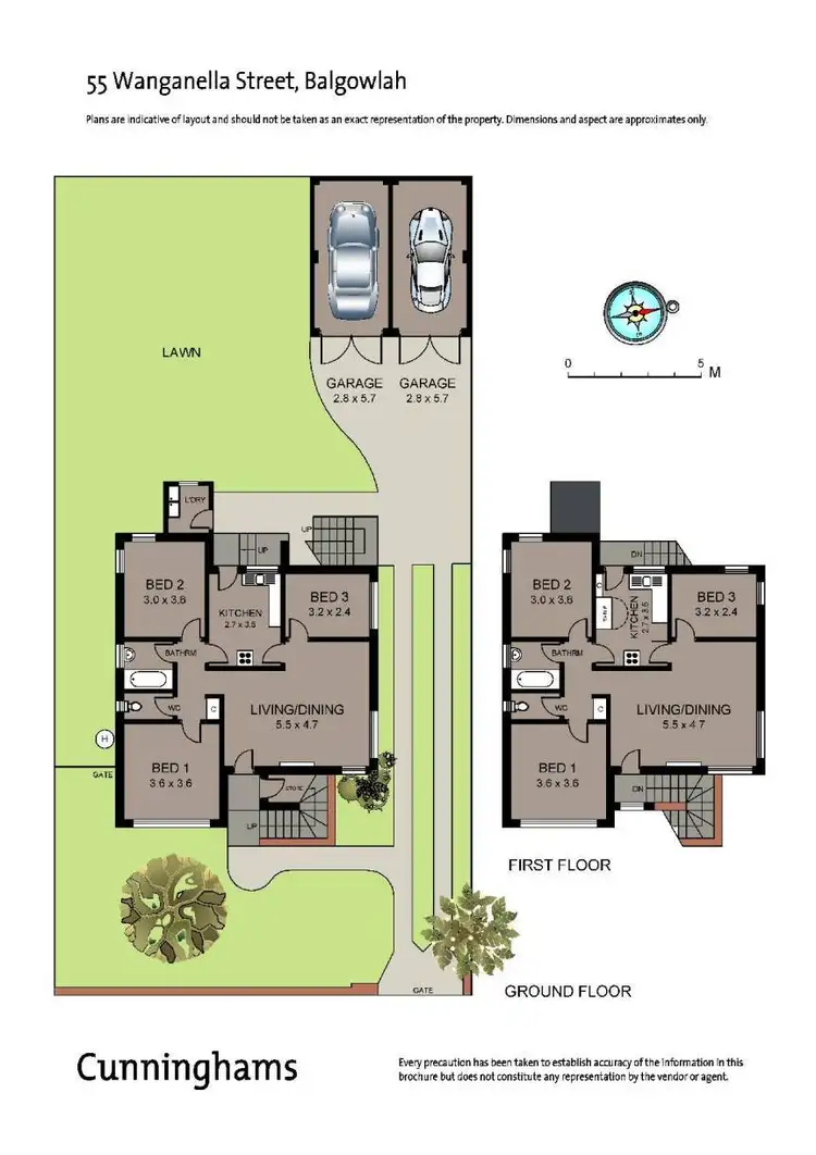 Floorplan of Homely house listing, 55 Wanganella Street, Balgowlah NSW 2093