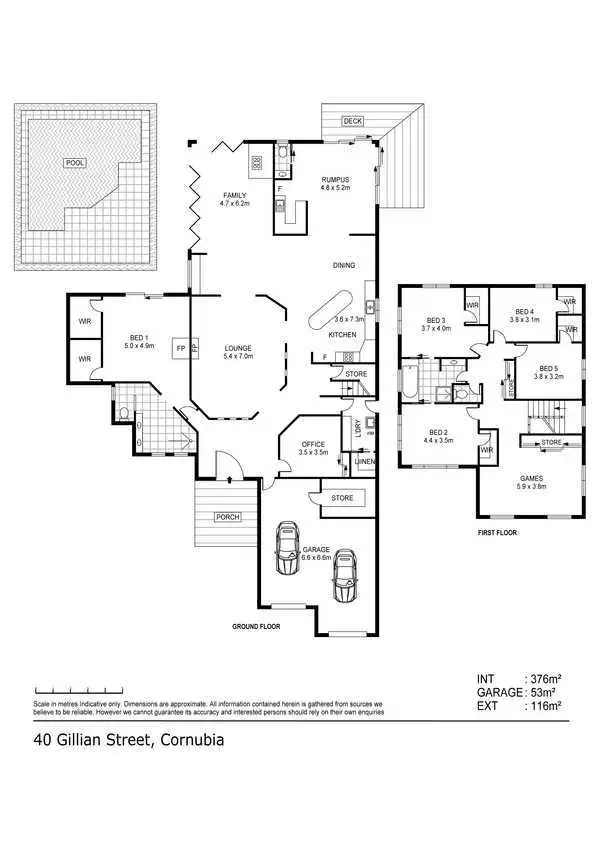 Floorplan of Homely house listing, 40 Gillian Street, Cornubia QLD 4130