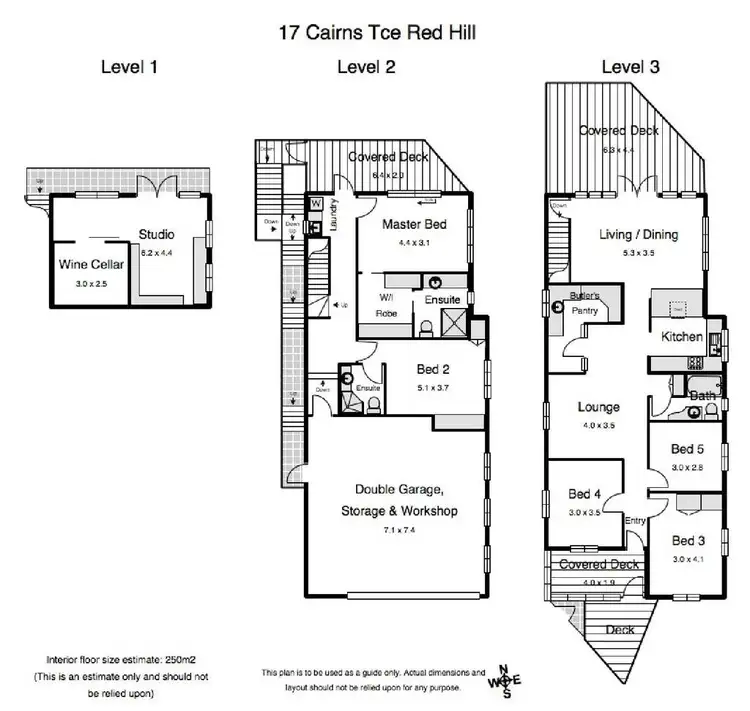 Floorplan of Homely house listing, 17 Upper Cairns Terrace, Paddington QLD 4064