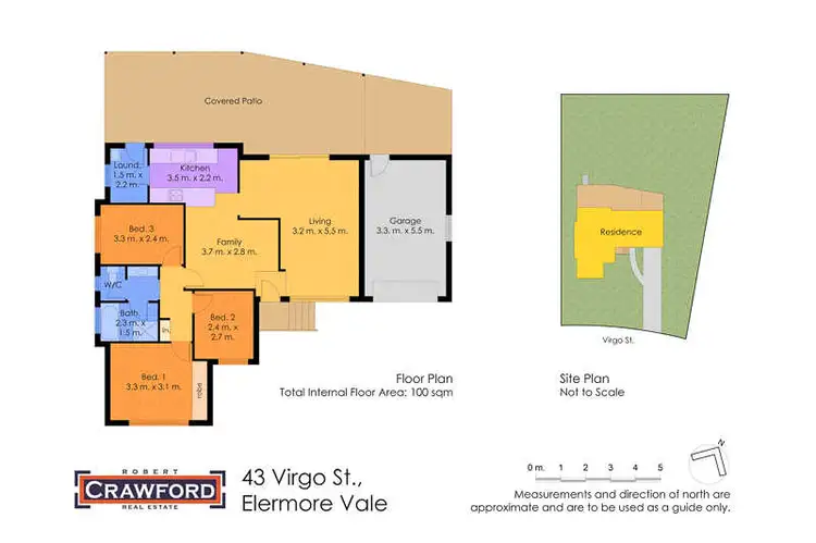 Floorplan of Homely house listing, 43 Virgo Street, Elermore Vale NSW 2287