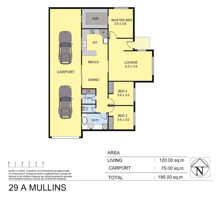 Floorplan of Homely house listing, 29A Mullins Road, Wodonga VIC 3690