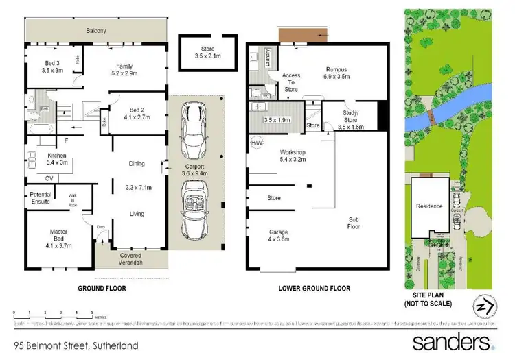Floorplan of Homely house listing, 95 Belmont Street, Sutherland NSW 2232