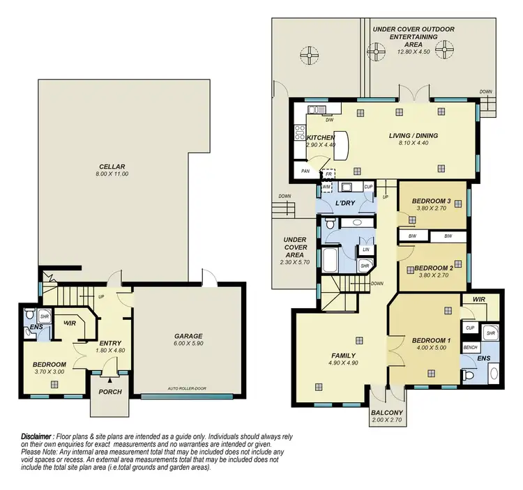 Floorplan of Homely house listing, 6 Dowton Place, Greenwith SA 5125
