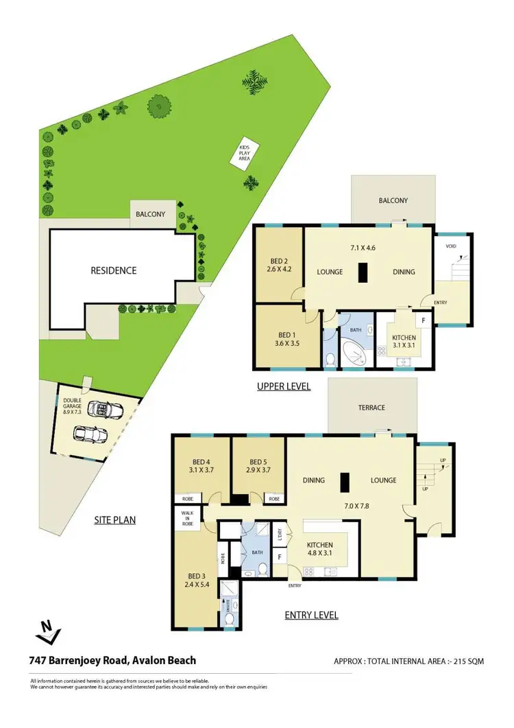 Floorplan of Homely house listing, 747 Barrenjoey Road, Avalon Beach NSW 2107