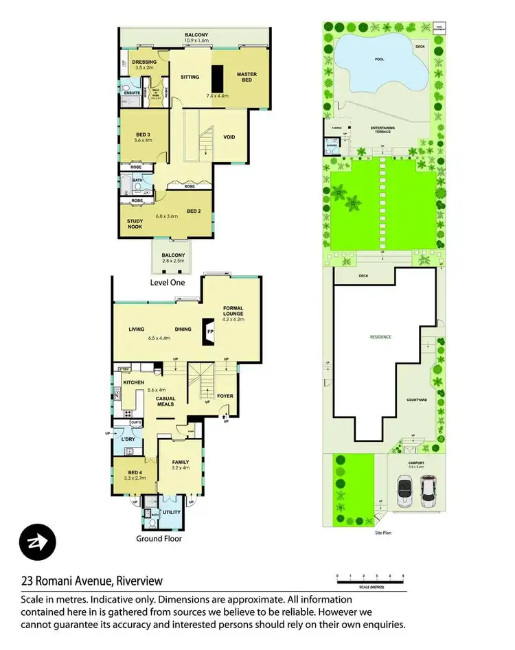 Floorplan of Homely house listing, 23 Romani Avenue, Riverview NSW 2066