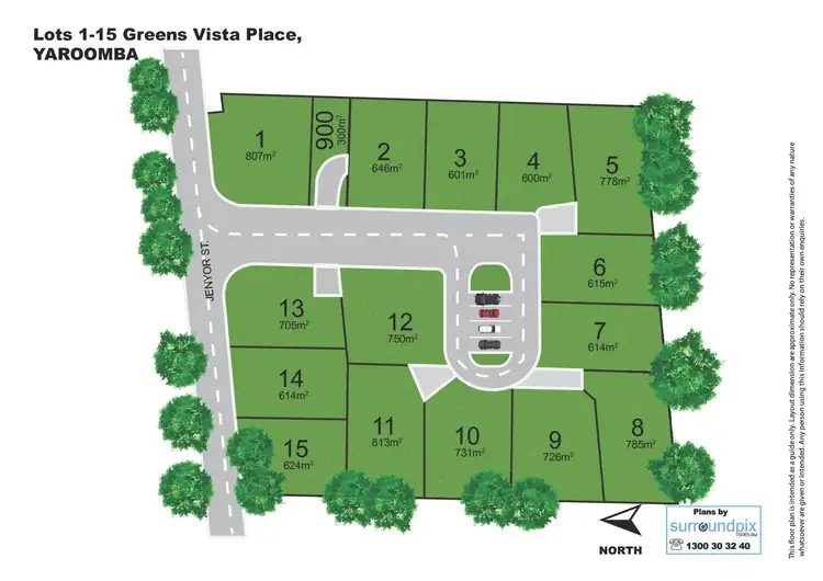 Floorplan of Homely land listing, LOT 3 Greens Vista Place, Yaroomba QLD 4573