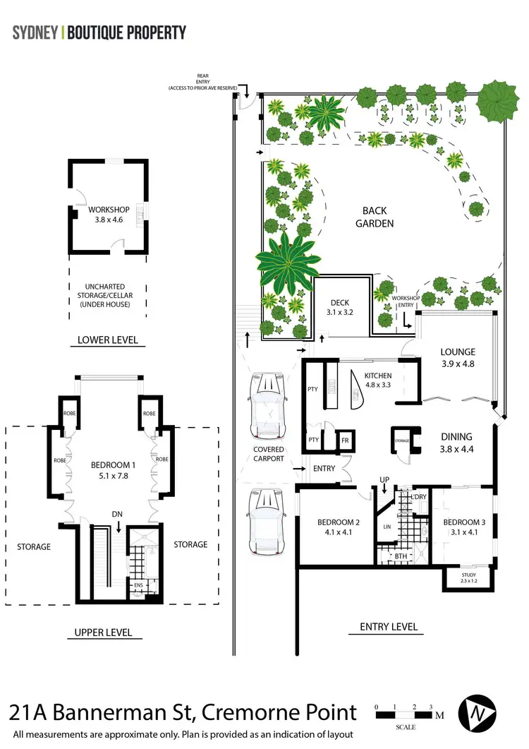 Floorplan of Homely house listing, 21A Bannerman Street, Cremorne Point NSW 2090