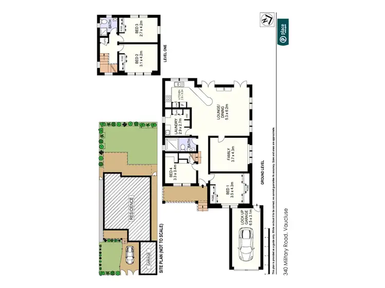 Floorplan of Homely house listing, 340 Military Road, Vaucluse NSW 2030
