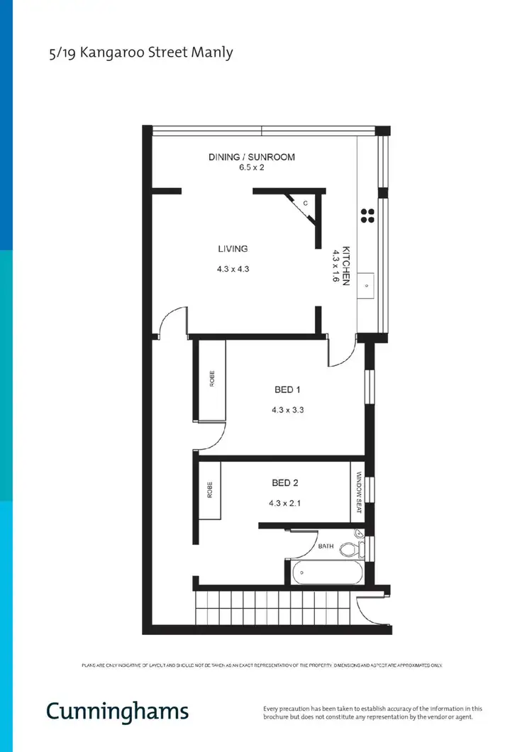 Floorplan of Homely unit listing, 5/19 Kangaroo Street, Manly NSW 2095