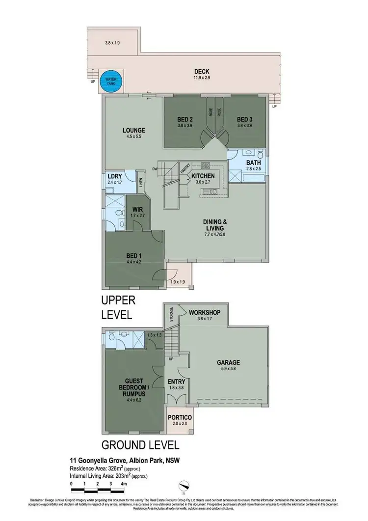 Floorplan of Homely house listing, 11 Goonyella Grove, Albion Park NSW 2527