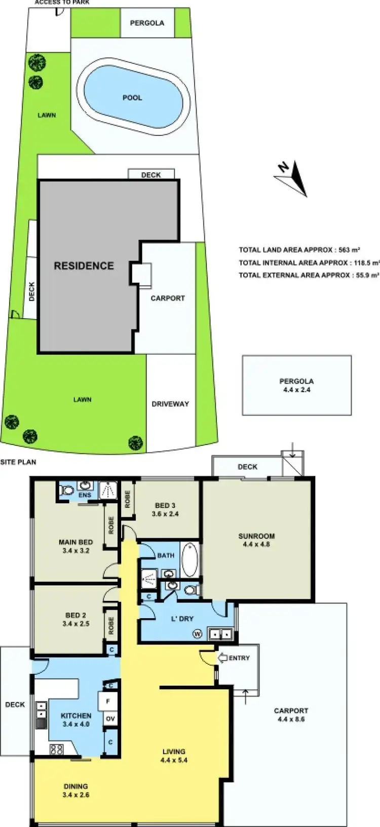 Floorplan of Homely house listing, 23 Carnation Street, Greystanes NSW 2145