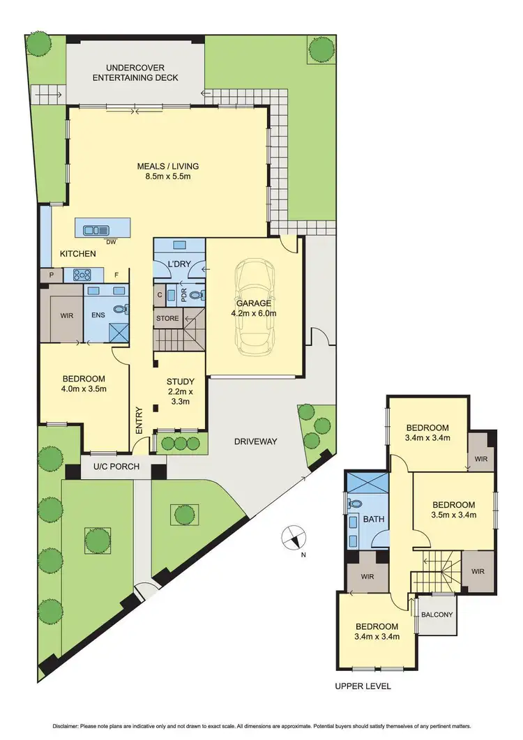 Floorplan of Homely house listing, 15A Curtain Street, Kingsbury VIC 3083