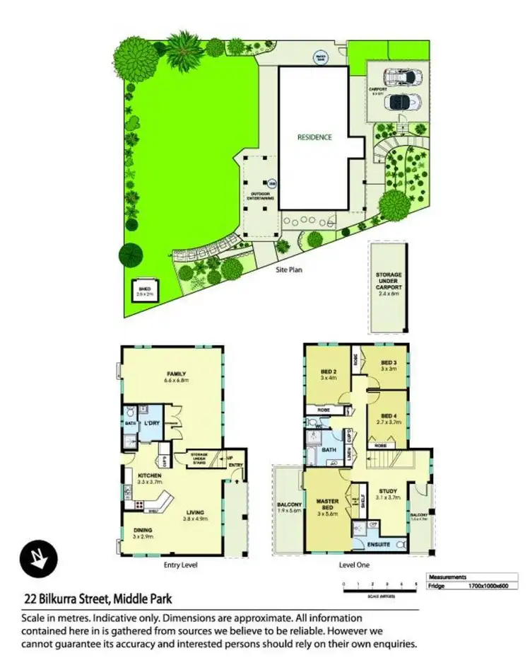 Floorplan of Homely house listing, 22 Bilkurra Street, Middle Park QLD 4074