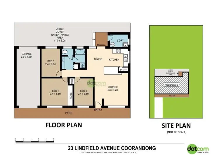 Floorplan of Homely house listing, 23 Lindfield Avenue, Cooranbong NSW 2265