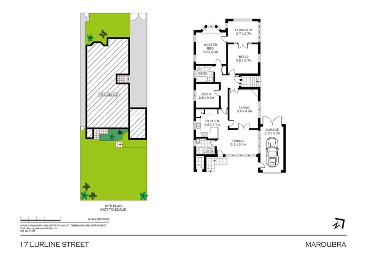 Floorplan of Homely house listing, 17 Lurline Street, Maroubra NSW 2035