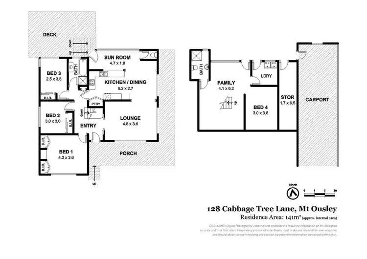 Floorplan of Homely house listing, 128 Cabbage Tree Lane, Mount Ousley NSW 2519