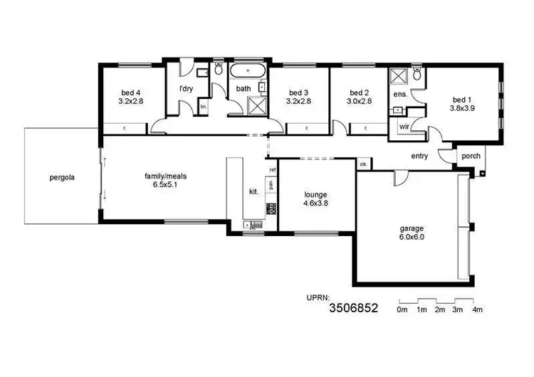 Floorplan of Homely house listing, Address available on request