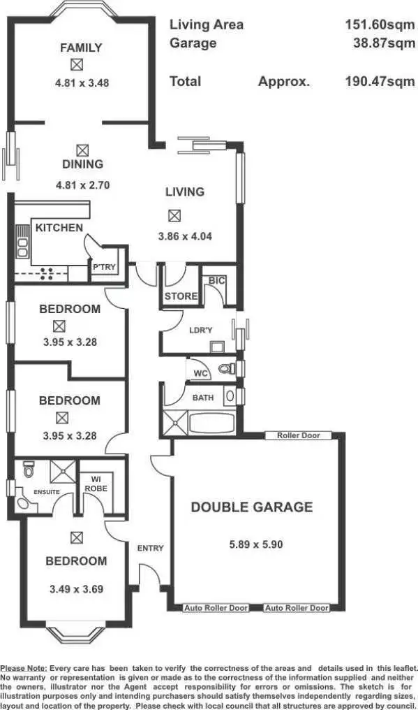 Floorplan of Homely house listing, 38 Lynton Avenue, Gilles Plains SA 5086
