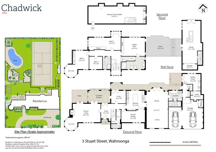Floorplan of Homely house listing, 3 Stuart Street, Wahroonga NSW 2076