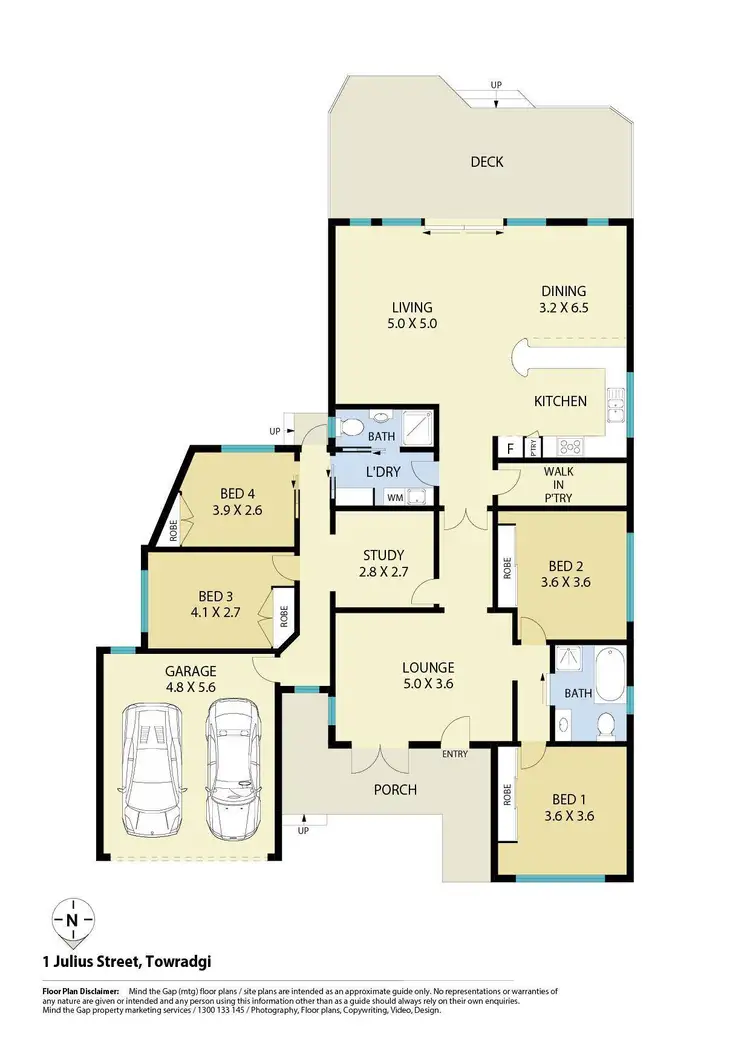 Floorplan of Homely house listing, 1 Julius Street, Towradgi NSW 2518