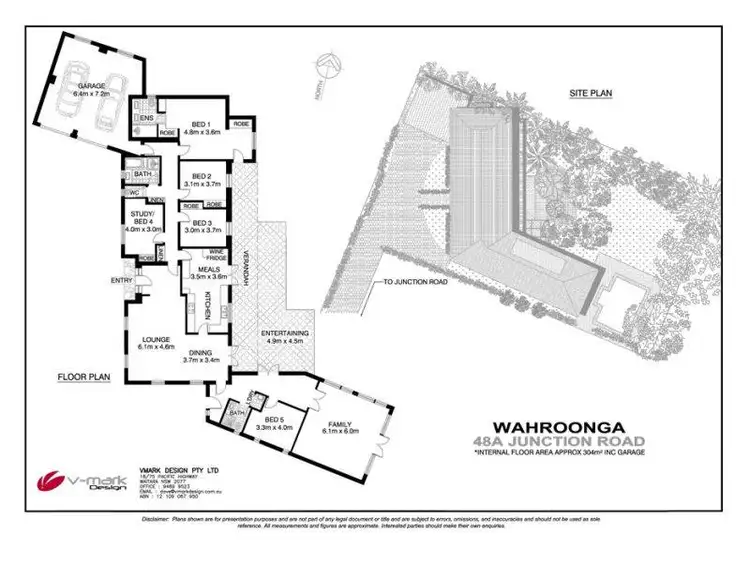Floorplan of Homely house listing, 48A Junction Road, Wahroonga NSW 2076